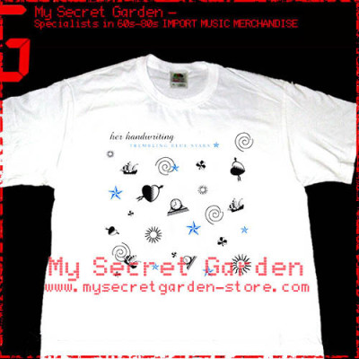 Trembling Blue Stars - Her Handwriting T Shirt 